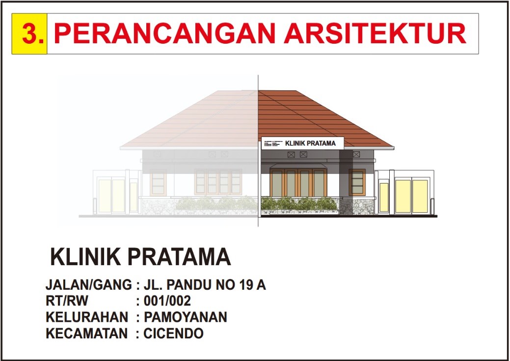 Perancangan Arsitektur Klinik Pratama